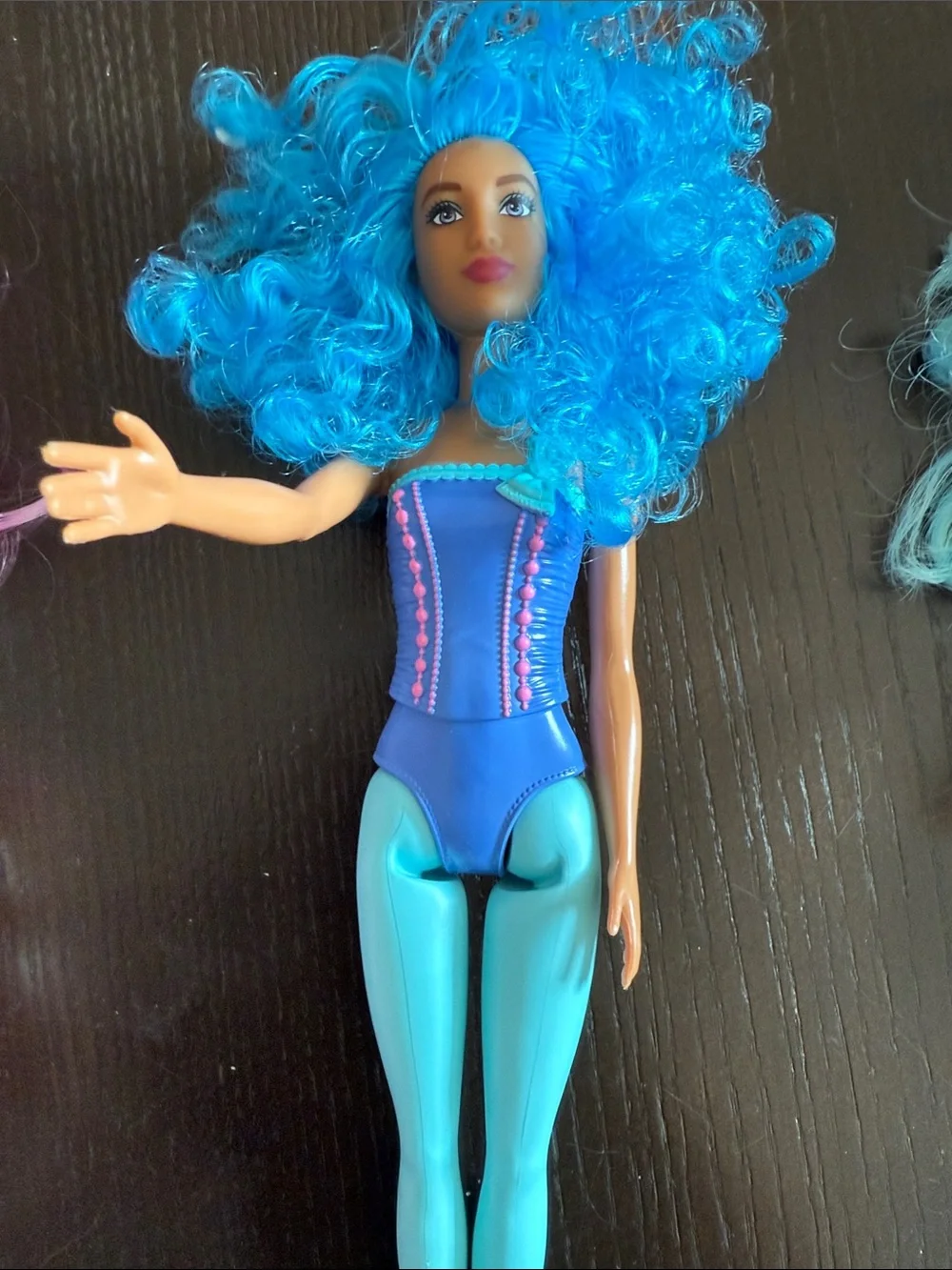Barbie Doll Lot with Pink, Blue, Teal, Yellow & Hair! Dreamtopia, Fashionistas
